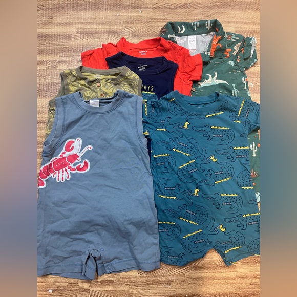 Carter's Other - Carter's Kids Jumpsuits & Rompers - 5 pieces + 1 Gymboree romper.